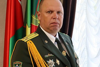 Поздравление Начальника Гомельской пограничной группы полковника Дмитрия Винникова с Днем части