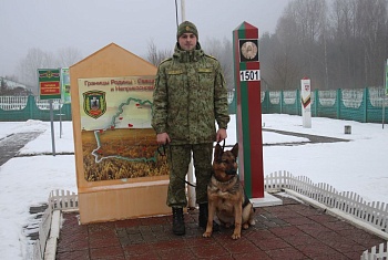 Четвертый год несет службу по охране Государственной границы Евгений Карабицкий