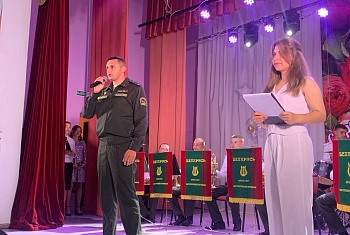 «Нас яднае гранiца»: концерт пограничного оркестра состоялся в Высоком