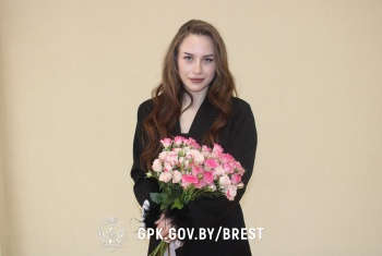 «Мисс Элегантность» Брестской пограничной группы – Карина Карпук