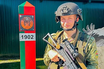 Глусский парень Арсений Окрут с честью служит на погранзаставе