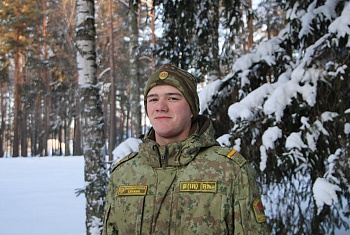 Молодечненец Тимофей Барташевич рассказал о том, как проходит его срочная военная служба, и какие навыки он приобрел