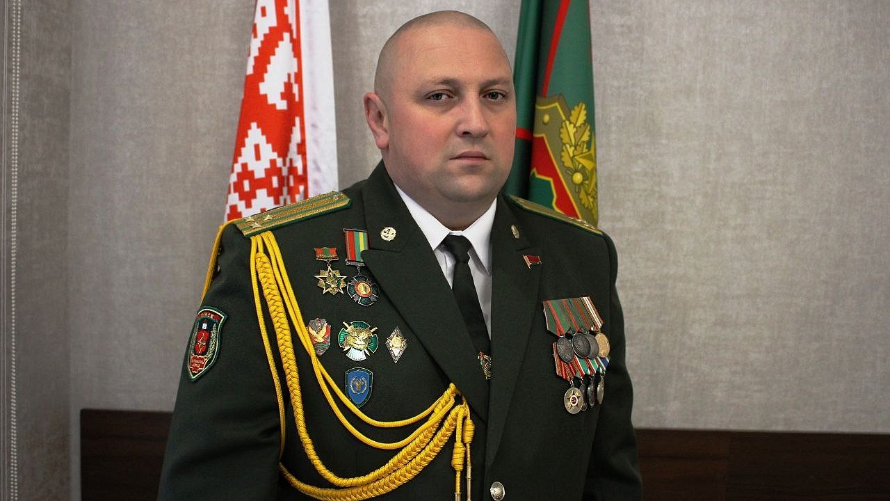 Поздравление начальника Пинского пограничного отряда с Новым годом и Рождеством Христовым