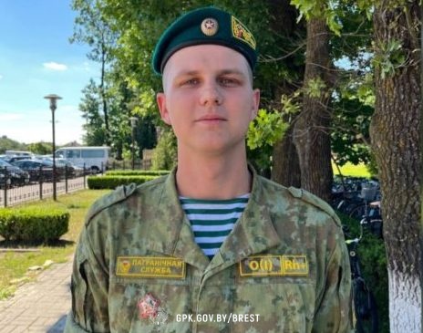 Березовчанин Дмитрий Галабурда достойно несет службу в пограничной группе
