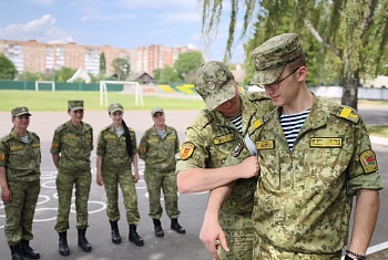 В Пинском погранотряде прошли занятия по безопасности военной службы