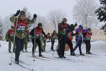 Лидские пограничники определили лучших лыжников