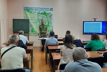 В Кобрине состоялось методическое объединение руководителей по военно-патриотическому воспитанию