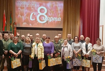 В «Группе материально-технического обеспечения» прошли мероприятия, приуроченные Дню женщин