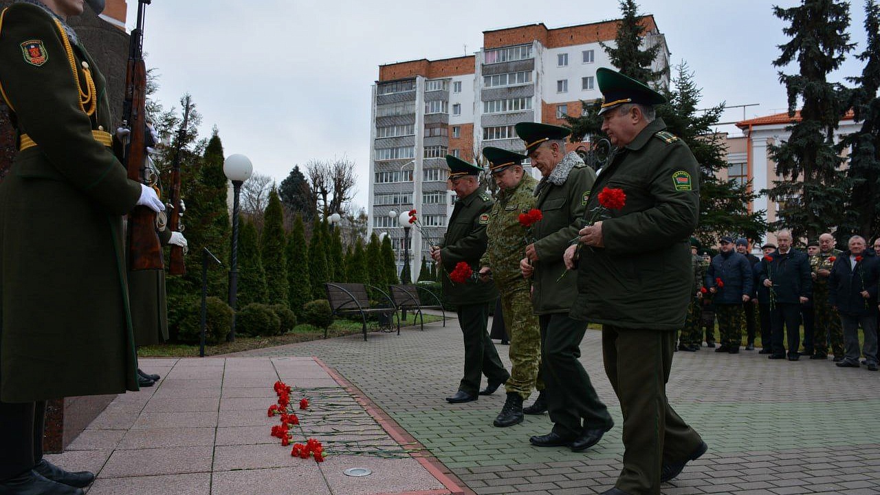 Конференция в Пинске: ветераны- пограничники подвели итоги работы