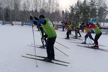Личный состав войсковой части 1463 принял участие в чемпионате органов пограничной службы по биатлону