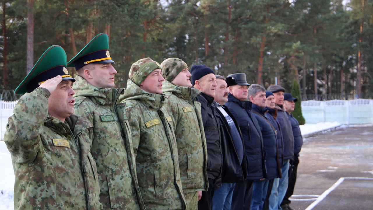 В Поставах состоялась встреча пограничников с добровольными дружинами района