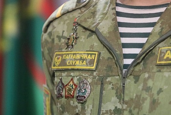 В Гродненской пограничной группе чествовали военнослужащих