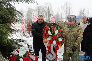 Личный состав государственного учреждения «Группа материально-технического обеспечения органов пограничной службы» принял участие мероприятиях, приуроченных Дню памяти воинов-интернационалистов.
