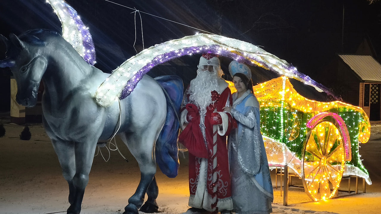 Новогодний праздник для пограничников 
