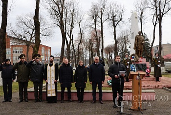В Свислочском районе состоялось перезахоронение останков советских воинов, погибших в годы Великой Отечественной войны
