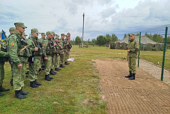 В учебном центре «Выжловичи» завершились сборы со старшими пограничных нарядов
