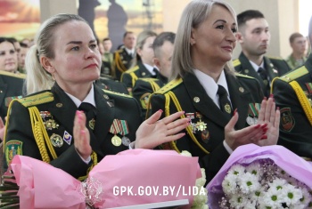 Лидский пограничный отряд отмечает 29-ю годовщину со дня образования