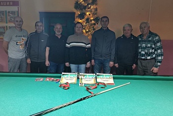 Художественный руководитель «Единства» стал чемпионом Пинска по бильярду