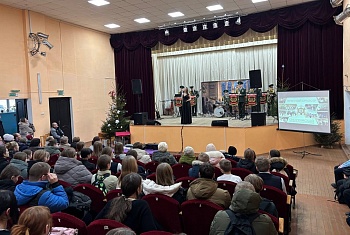 Пограничники встретились с жителями г.п. Воропаево