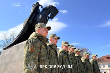 В Лидском погранотряде торжественно наградили лучших по итогам сборов