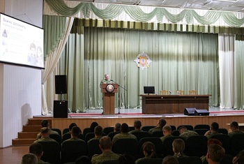 В Сморгони пограничники обсудили вопросы обеспечения безопасности жизнедеятельности