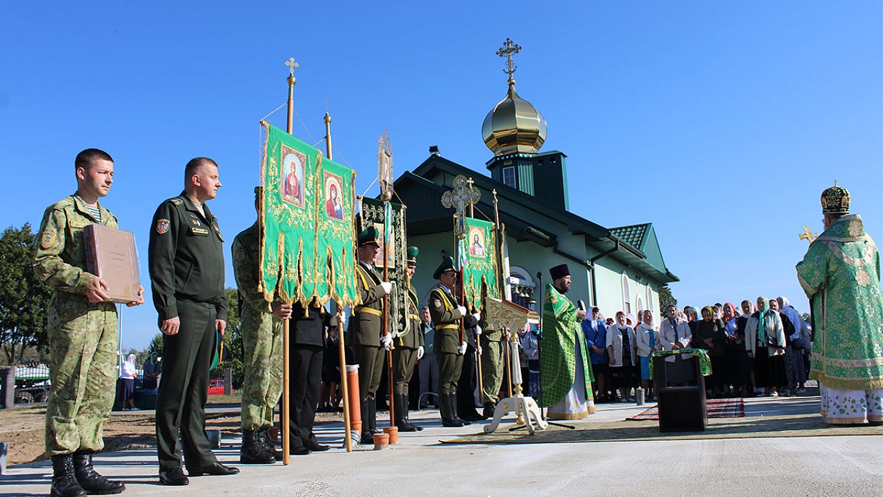 Пограничники почтили память Преподобных Александра Пересвета и Андрея Осляби