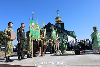 Пограничники почтили память Преподобных Александра Пересвета и Андрея Осляби