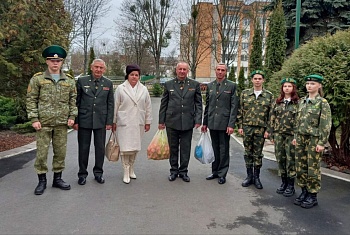 Ветераны-пограничники приняли участие в республиканской акции "Наши дети"
