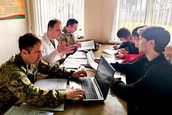 Военный комиссариат Миорского района приступил к отбору призывников 