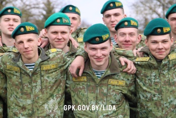 Добросовестно выполнили долг: в Лидском погранотряде чествовали увольняемых в запас