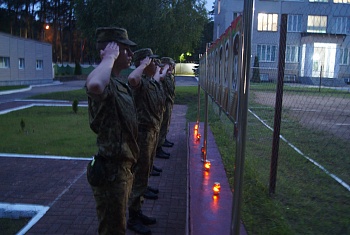 В Группе связи и обеспечения органов пограничной службы прошли мероприятия ко Дню памяти жертв Великой Отечественной Войны