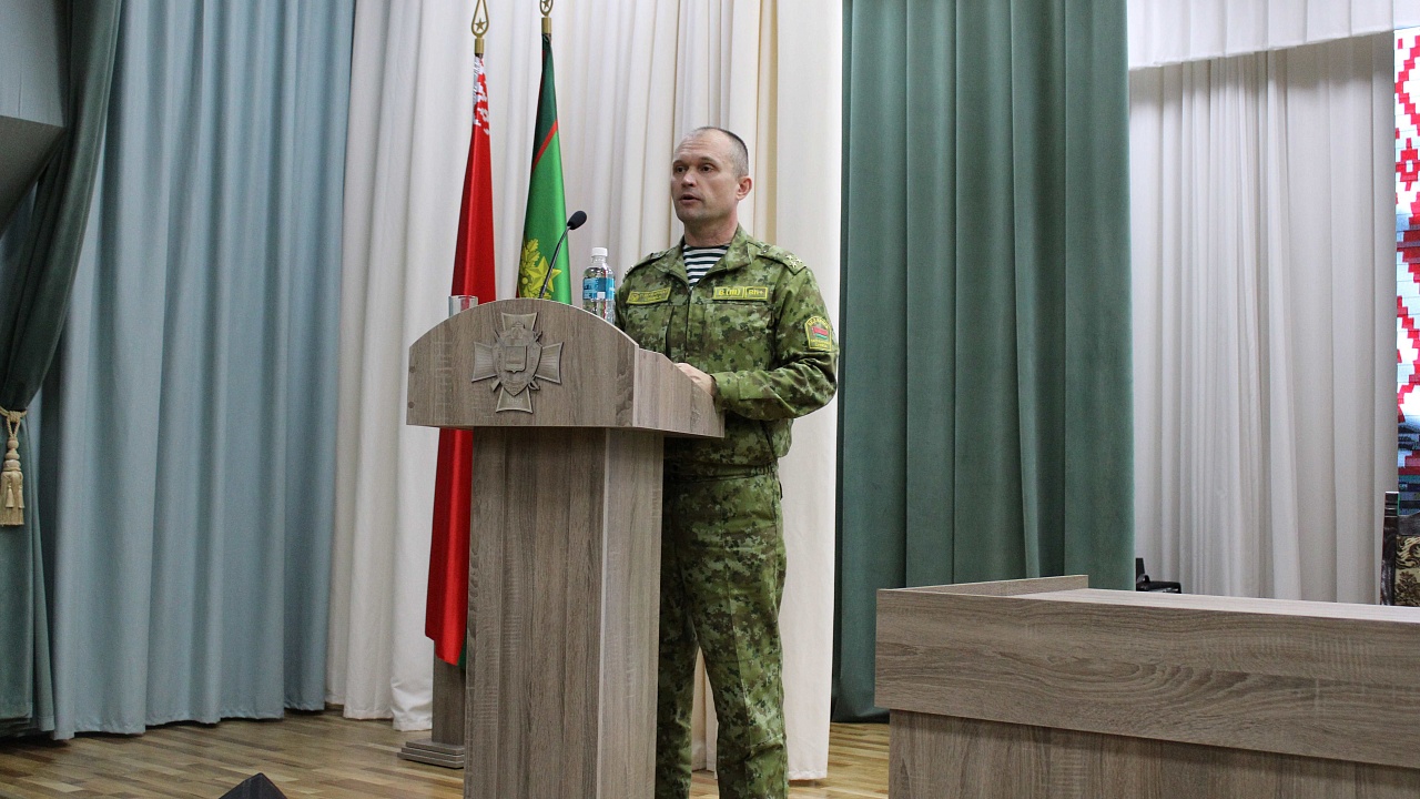 Мероприятие общей профилактики проведено в Гомельской пограничной группе