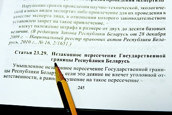 Бдительность жителя приграничья разрушила планы нарушителя