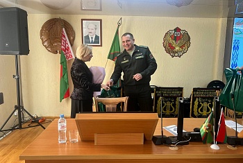 Открытый разговор. В группе связи и обеспечения прошла встреча с представителем ОО «Белорусский союз женщин»