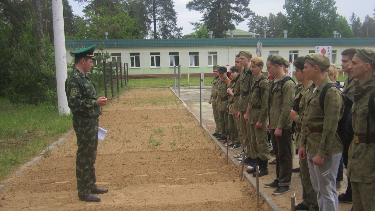 Новополоцкие школьники в гостях у пограничников