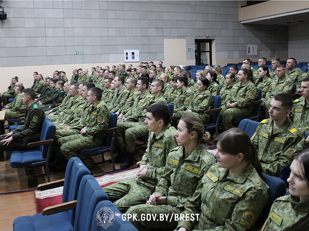 В Брестской пограничной группе состоялось заседание Собрания прапорщиков