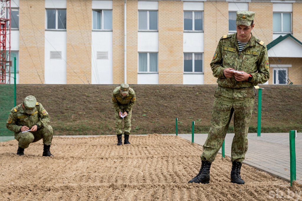 Тренировка по следопытству.